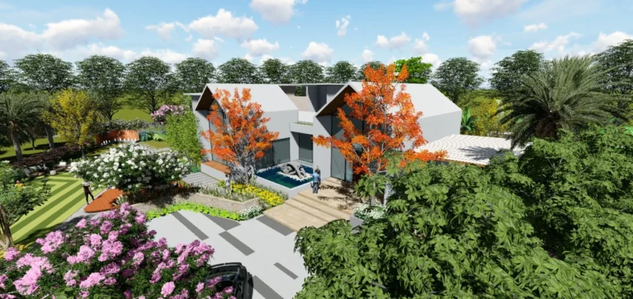 1.Gandipet Farm House project cover